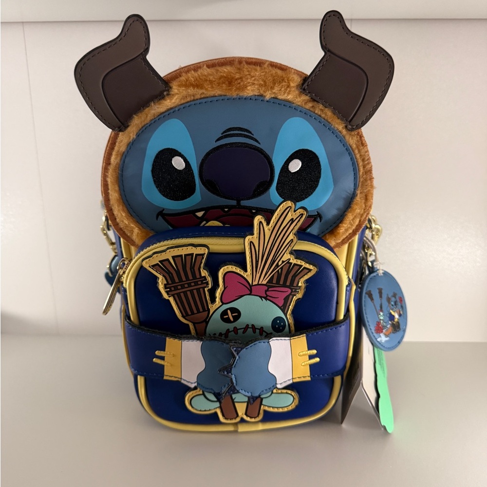 Loungefly Disney Stitch Beast Costume Crossbody Bag – Beauty & the Beast – NWT